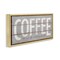 Stupell Industries Sassy Coffee Change The World Framed Floater Canvas Wall Art